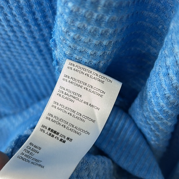 Free People Westend Thermal Long Sleeve Top Sz S - Picture 7 of 10